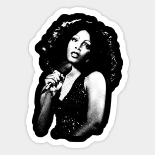 Donna Summer Retro Sticker